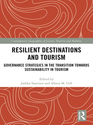 cover image of Resilient Destinations and Tourism